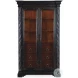 Charleston Black And Brown Display Cabinet