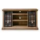 Wittenmyer Rich Light Brown and Matte Black XL TV Stand with Fireplace Option