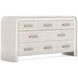 Ashlar White Upholstered Panel Bedroom Set