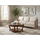 Brookhaven Distressed Medium Clear Cherry Round Cocktail Table