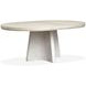 Moonwater Misty Cloud 72" Extendable Oval Dining Table