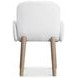 Loggia White Performance Fabric Arm Chair