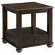 Chad Cherry Rectangular End Table