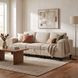 Walterboro Beige 89" Sofa with Storage