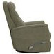 Gemini Snazzy Olive Manual Swivel Glider Recliner