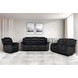 Willow Black 75" Console Loveseat with Dual Recliner