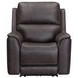 Easton Steamboat Brown Leather Zero Gravity Power Reclining Living Room Set with USB Charging