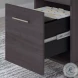 Somerset Storm Gray 60" Office Desk With Drawers