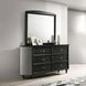 Skyline Onyx Rectangular Dresser Mirror
