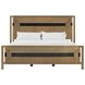 Loft Brown and Black King Panel Bed