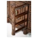 Villa Valencia Classic Chestnut Dresser with Mirror