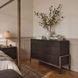 Foxleigh Espresso And Antique Brass Dresser