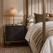 Foxleigh Brown And Antique Brass Nightstand