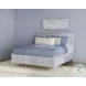 Westlake White King Panel Storage Bed