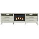 Clare Almond 82" TV Stand with Fireplace Insert