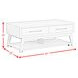 Clare Almond Rectangular Coffee Table