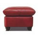 Westfield Cherry Leather Living Room Set with Nailhead Trim