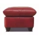 Westfield Cherry Leather Living Room Set with Nailhead Trim