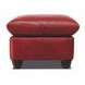 Westfield Cherry Leather Ottoman