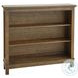 Westfield Harvest Brown Hutch and Bookcase with 3 Shelves