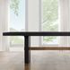 Aubrey Black 96" Extendable Rectangular Dining Table