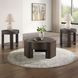 Salina Espresso Round Coffee Table