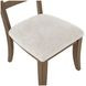 Mariana Gray Upholstered Wood Back Side Chair Set of 2