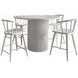 Auden White 5 Piece Counter Height Dining Set