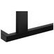 2883 Brown and Black Rectangular Accent Table