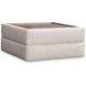 Vista Cerused Square Tray Ottoman