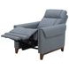 Corvin Blue Dusk High Leg Power Recliner with USB Charging