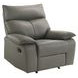Murray Gray Leather Motion Recliner