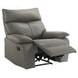 Murray Gray Leather Motion Recliner