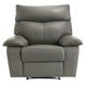 Murray Gray Leather Motion Recliner