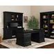 Willow Lane Ebony Black Open Bookcase