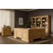 Winchester Natural Oak L-Shaped Home Office Set