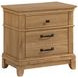 Sunstone Honey Brown 3 Drawer Nightstand