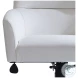 Stratum White Swivel Office Chair