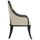 Atrium Beige Upholstered Hostess Chair Set of 2