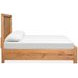 Highridge Honey Wheat Panel Bedroom Set