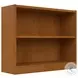 Universal Natural Cherry Small 2 Shelf Bookcase