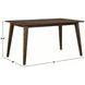 Canton Brown 72" Counter Height Table