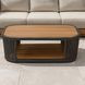 Veranda Brown and Gray Outdoor Rectangular Coffee Table
