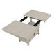 Garland Sand 80" Extendable Rectangular Counter Height Table with Storage