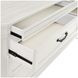 Lyndhurst Vintage White Rectangular Dresser Mirror