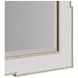 Eave Milk Rectangle Accent Mirror
