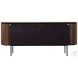 Dabne Natural Wood Wash And Black Sideboard