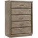 Sonoma Gray 5 Drawers Chest