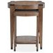 Kaysen Wallaby and Matte Black Round Nesting End Table