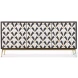 Melange Black And White Renee Credenza